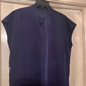 Rafeala Figs Navy blue top